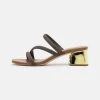 MICHAEL Michael Kors Damen LANA MULE - Pantolette Hoch - Brown 2 MICHAEL Michael Kors Damen LANA MULE - Pantolette Hoch - Brown -MICHAEL Michael Kors Verkaufsgeschäft b2518f26b34c4163b10f8807b3c8cc16