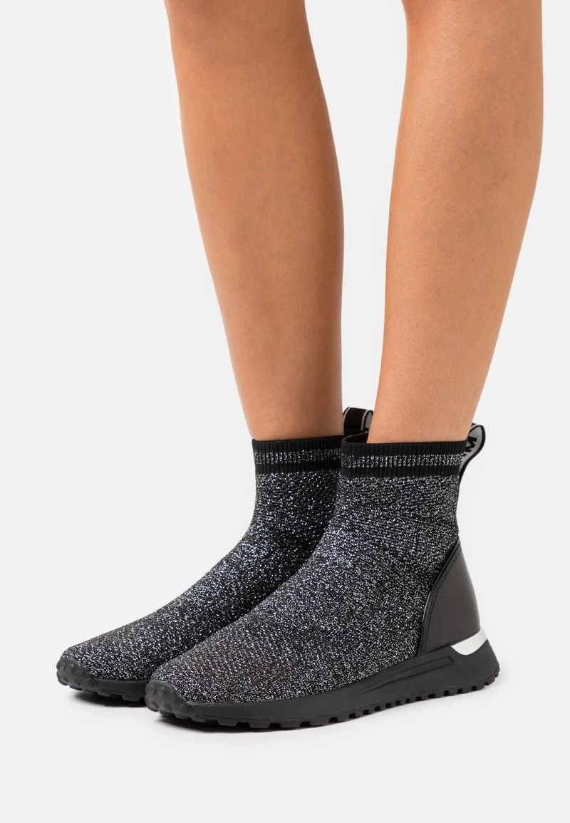 MICHAEL Michael Kors Damen BODIE - Sneaker High - Black/silver 3 MICHAEL Michael Kors Damen BODIE - Sneaker High - Black/silver