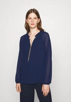 MICHAEL Michael Kors Damen SOLID CHAIN - Bluse - Navy