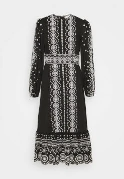 MICHAEL Michael Kors Damen EYELET MIDI - Freizeitkleid - Black 12 MICHAEL Michael Kors Damen EYELET MIDI - Freizeitkleid - Black -MICHAEL Michael Kors Verkaufsgeschäft b7300f5585644f139eb6700ba6af036c