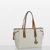MICHAEL Michael Kors Damen Shopping Bag - Vanilla -MICHAEL Michael Kors Verkaufsgeschäft b73fac36cae44cf4a79695f52d49a4be