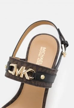 MICHAEL Michael Kors Damen FARRAH WEDGE - Plateausandalette - Brown/black -MICHAEL Michael Kors Verkaufsgeschäft bb2bb2fe96864679980984ca5e482d88