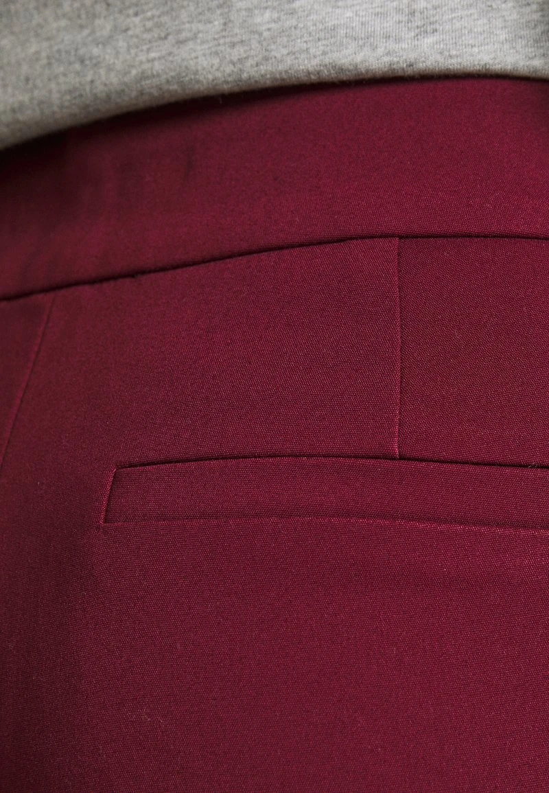 MICHAEL Michael Kors Damen CROP PANT WITH SLIT - Stoffhose - Dark Ruby 10 MICHAEL Michael Kors Damen CROP PANT WITH SLIT - Stoffhose - Dark Ruby – Bild 8