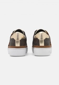 MICHAEL Michael Kors Damen CHAPMAN LACE UP - Sneaker Low - Brown -MICHAEL Michael Kors Verkaufsgeschäft bde453cf634143f19c7ca17455b94024