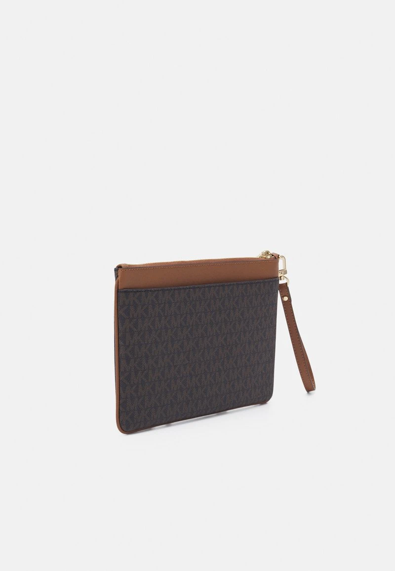 MICHAEL Michael Kors Damen JET CHARM WRISTLET - Clutch - Brown 4 MICHAEL Michael Kors Damen JET CHARM WRISTLET - Clutch - Brown – Bild 2