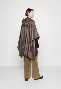 MICHAEL Michael Kors Damen ANORAK - Cape - Chocolate 13 MICHAEL Michael Kors Damen ANORAK - Cape - Chocolate -MICHAEL Michael Kors Verkaufsgeschäft c4e5c1f0370948cabd0c7894917db14a