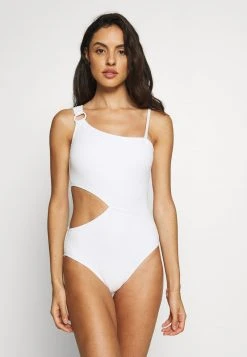 MICHAEL Michael Kors Damen DECADENT TEXTURE LOGO RING ONE PIECE - Badeanzug - White 11 MICHAEL Michael Kors Damen DECADENT TEXTURE LOGO RING ONE PIECE - Badeanzug - White -MICHAEL Michael Kors Verkaufsgeschäft c554e258d76249d4a0f812aa139c12fd