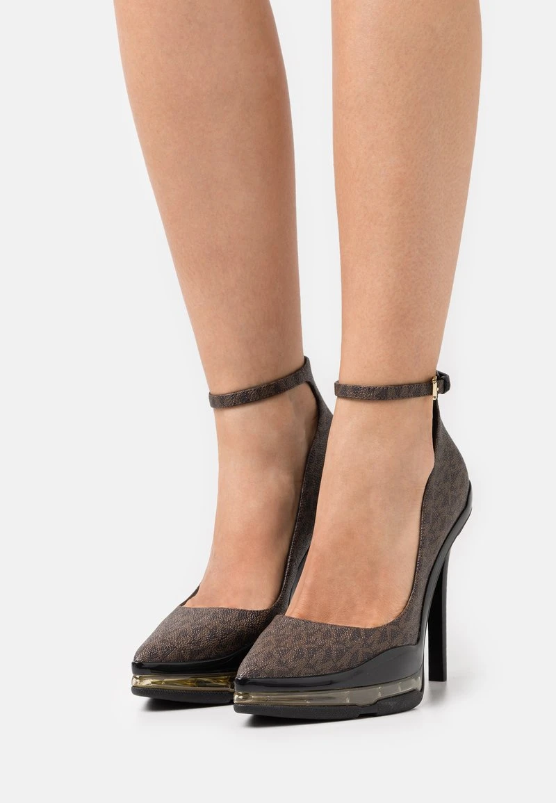 MICHAEL Michael Kors Damen KEKE EXTREME - High Heel Pumps - Brown/black 3 MICHAEL Michael Kors Damen KEKE EXTREME - High Heel Pumps - Brown/black