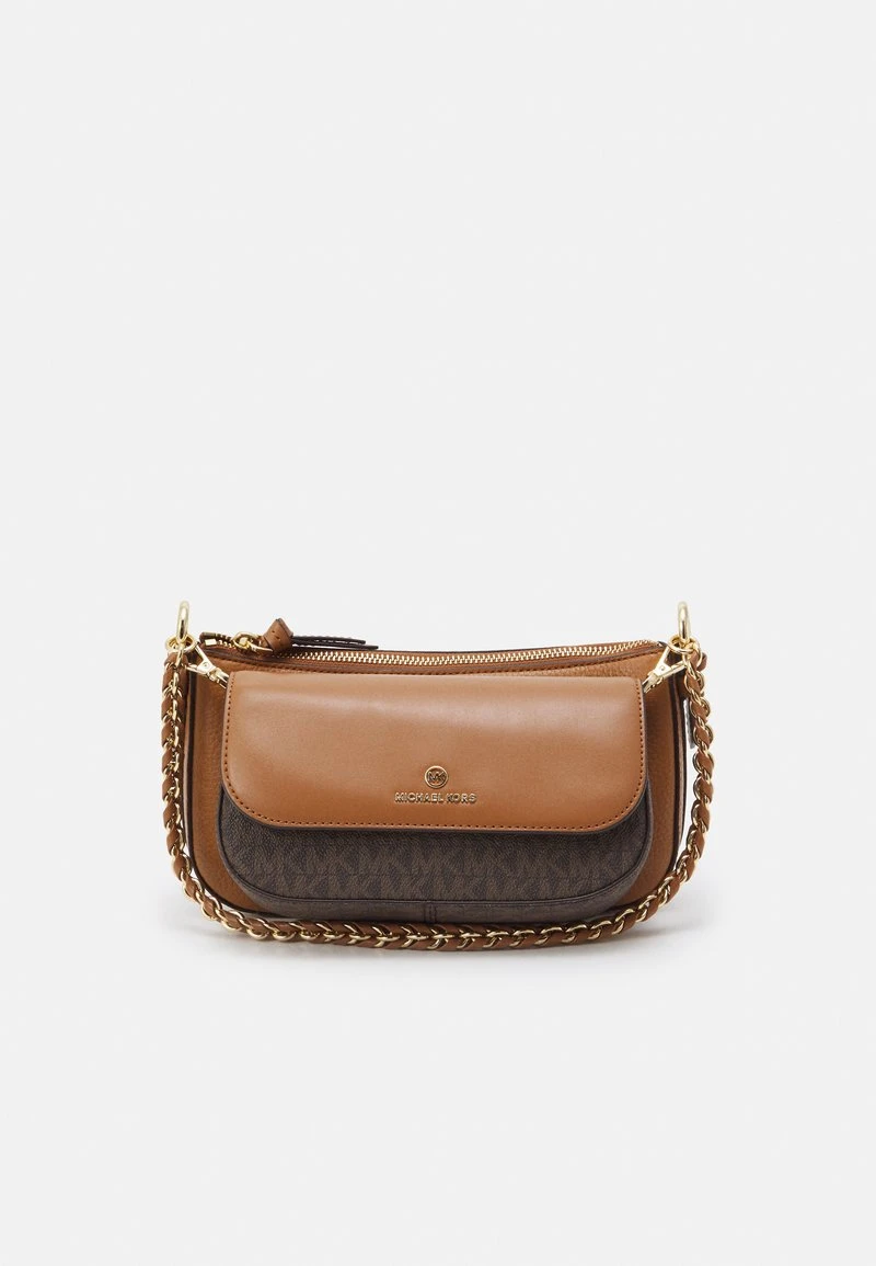 MICHAEL Michael Kors Damen JET CHARMMD POUCH XBODY SET - Handtasche - Brown/acorn 5 MICHAEL Michael Kors Damen JET CHARMMD POUCH XBODY SET - Handtasche - Brown/acorn – Bild 3