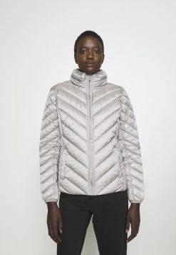 MICHAEL Michael Kors Damen SHORT PACKABLE PUFFER - Daunenjacke - Nickel