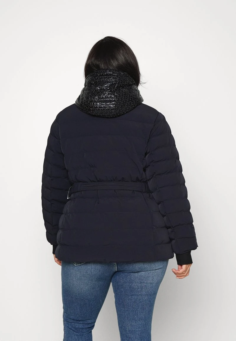 MICHAEL Michael Kors Damen ZIP FRONT STRETCH SHORT - Winterjacke - Navy 5 MICHAEL Michael Kors Damen ZIP FRONT STRETCH SHORT - Winterjacke - Navy – Bild 3