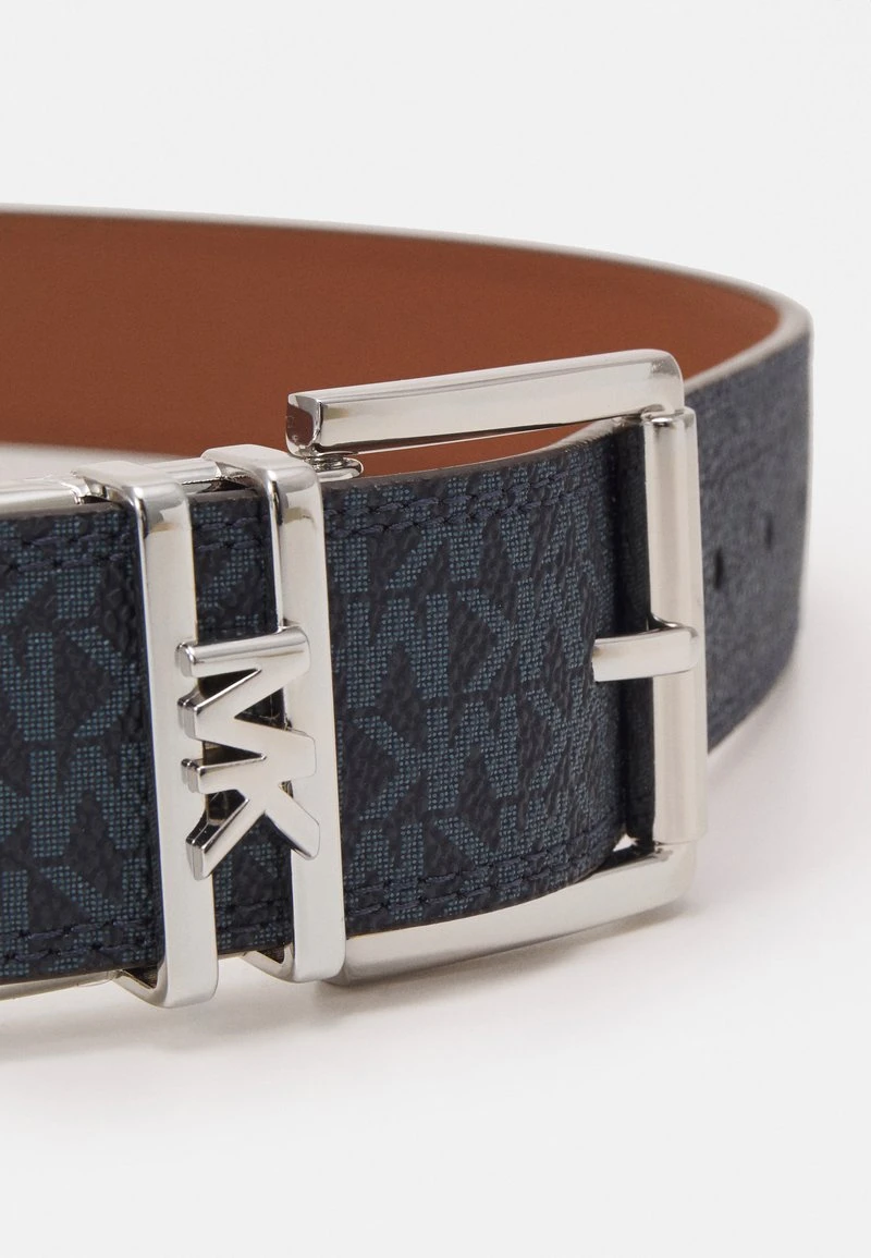 MICHAEL Michael Kors Damen LOGO REVERSIBLE BELT - Gürtel - Navy 7 MICHAEL Michael Kors Damen LOGO REVERSIBLE BELT - Gürtel - Navy – Bild 5