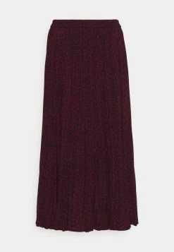 MICHAEL Michael Kors Damen PLEATED SKIRT - A-Linien-Rock - Dark Ruby 14 MICHAEL Michael Kors Damen PLEATED SKIRT - A-Linien-Rock - Dark Ruby -MICHAEL Michael Kors Verkaufsgeschäft ccb30708de154636ac3020e243587078