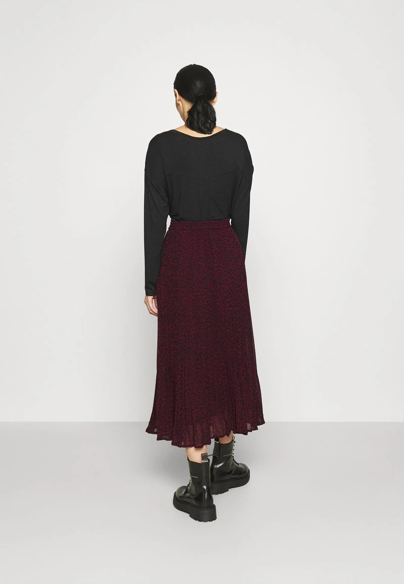 MICHAEL Michael Kors Damen PLEATED SKIRT - A-Linien-Rock - Dark Ruby 5 MICHAEL Michael Kors Damen PLEATED SKIRT - A-Linien-Rock - Dark Ruby – Bild 3