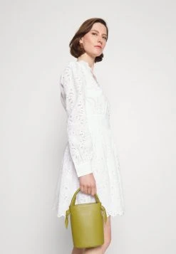 MICHAEL Michael Kors Damen PALM EYELET - Freizeitkleid - White -MICHAEL Michael Kors Verkaufsgeschäft cd340abadd554af09909db7e5b928b54