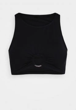 MICHAEL Michael Kors Damen ICONIC SOLIDS CROPPED - Bikini-Top - Black 12 MICHAEL Michael Kors Damen ICONIC SOLIDS CROPPED - Bikini-Top - Black -MICHAEL Michael Kors Verkaufsgeschäft cd924fce24f74849bc891ff10c2796cb