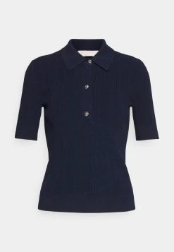 MICHAEL Michael Kors Damen BUTTON - Poloshirt - Midnight Blue 12 MICHAEL Michael Kors Damen BUTTON - Poloshirt - Midnight Blue -MICHAEL Michael Kors Verkaufsgeschäft d28de2e3a580490bb55cba010d45b32f