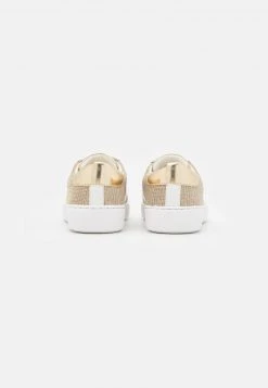 MICHAEL Michael Kors Damen IRVING STRIPE LACE UP - Sneaker Low - Pale Gold -MICHAEL Michael Kors Verkaufsgeschäft d4174880db714253a6224fb82d89b04a