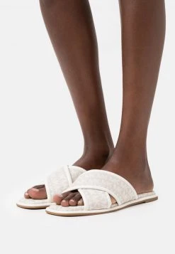 MICHAEL Michael Kors Damen GIDEON SLIDE - Pantolette Flach - Natural