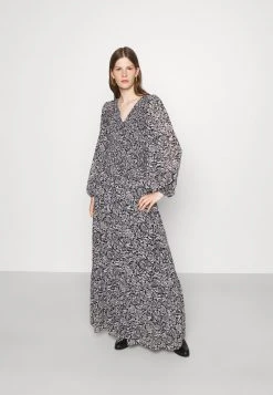 MICHAEL Michael Kors Damen BICOLOR DRESS - Maxikleid - Black/white