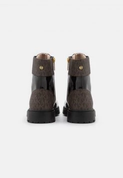 MICHAEL Michael Kors Damen ALISTAIR BOOTIE - Schnürstiefelette - Black/brown 12 MICHAEL Michael Kors Damen ALISTAIR BOOTIE - Schnürstiefelette - Black/brown -MICHAEL Michael Kors Verkaufsgeschäft dc66de25c5024de79992e8b2d3933b09