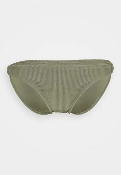 MICHAEL Michael Kors Damen DECADENT TEXTURE LOGO SIDE RING BOTTOM - Bikini-Hose - Army Green -MICHAEL Michael Kors Verkaufsgeschäft ddac977b5aa14103a62eda7d257878f4