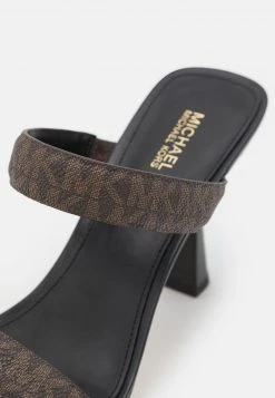 MICHAEL Michael Kors Damen CLARA - Pantolette Hoch - Brown -MICHAEL Michael Kors Verkaufsgeschäft ddb5b691be0644d0b11e88c7e78bd650