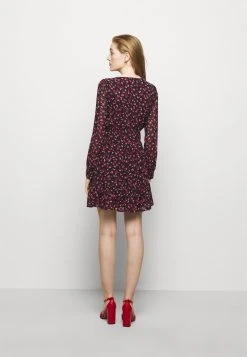 MICHAEL Michael Kors Damen FLORAL PRINTED MINI DRESS - Freizeitkleid - Berry -MICHAEL Michael Kors Verkaufsgeschäft df3f1eab7aae4f55aaabcfaee08e7bf2