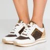 MICHAEL Michael Kors Damen BILLIE TRAINER - Sneaker Low - Optic White/brown 2 MICHAEL Michael Kors Damen BILLIE TRAINER - Sneaker Low - Optic White/brown -MICHAEL Michael Kors Verkaufsgeschäft e0ce84cc1af84aecac1395942f526e33