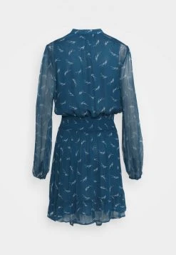 MICHAEL Michael Kors Damen SIG LOGO PRINT DRESS - Blusenkleid - River Blue -MICHAEL Michael Kors Verkaufsgeschäft e342550fbfd24432acdfff93a3ecfdf6