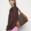 MICHAEL Michael Kors Damen CARRIELG TOTE - Handtasche - Brown