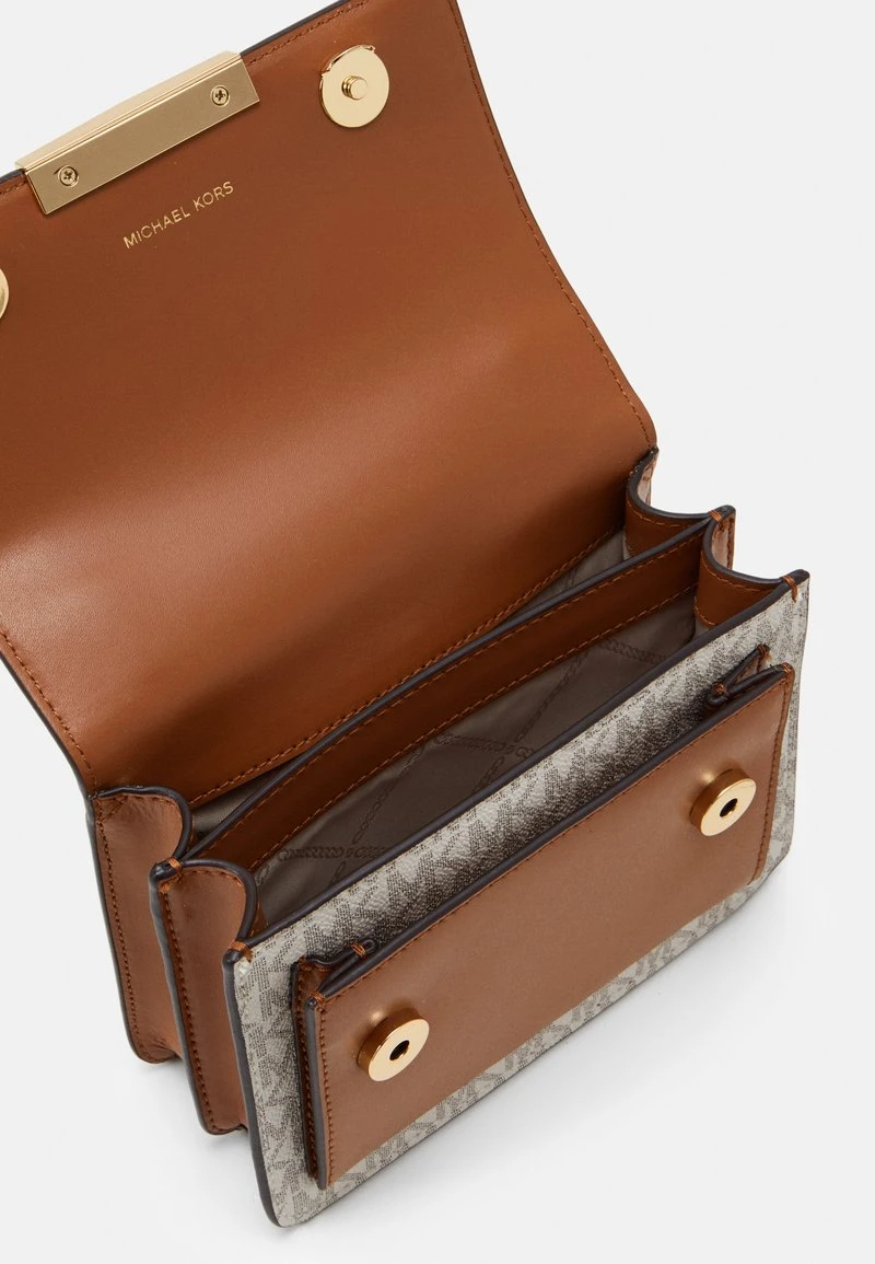 MICHAEL Michael Kors Damen JADE XS GUSSET CROSSBODY - Umhängetasche - Vanilla 6 MICHAEL Michael Kors Damen JADE XS GUSSET CROSSBODY - Umhängetasche - Vanilla – Bild 4