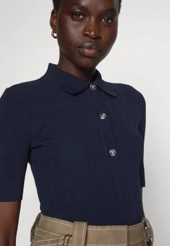 MICHAEL Michael Kors Damen BUTTON - Poloshirt - Midnight Blue 11 MICHAEL Michael Kors Damen BUTTON - Poloshirt - Midnight Blue -MICHAEL Michael Kors Verkaufsgeschäft e85ed8bf5ace43df95b64f363c718f68
