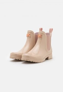 MICHAEL Michael Kors Damen SIDNEY RAIN BOOTIE - Gummistiefel - Soft Pink -MICHAEL Michael Kors Verkaufsgeschäft e93b296b9cf4450eb47d6e23b7460e62