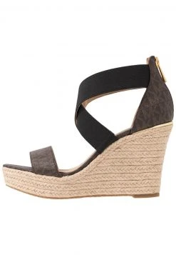 MICHAEL Michael Kors Damen PRUE WEDGE - High Heel Sandalette - Brown 10 MICHAEL Michael Kors Damen PRUE WEDGE - High Heel Sandalette - Brown -MICHAEL Michael Kors Verkaufsgeschäft ed83809ffed0487ab1d4c849a4103e6f