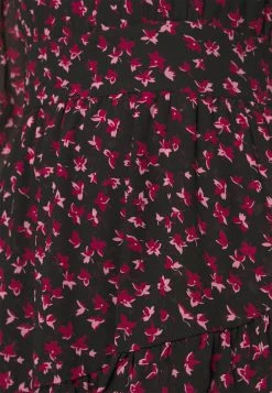 MICHAEL Michael Kors Damen FLORAL PRINTED MINI DRESS - Freizeitkleid - Berry -MICHAEL Michael Kors Verkaufsgeschäft edcc50b364ba41c1b8b6311d3a6f355c