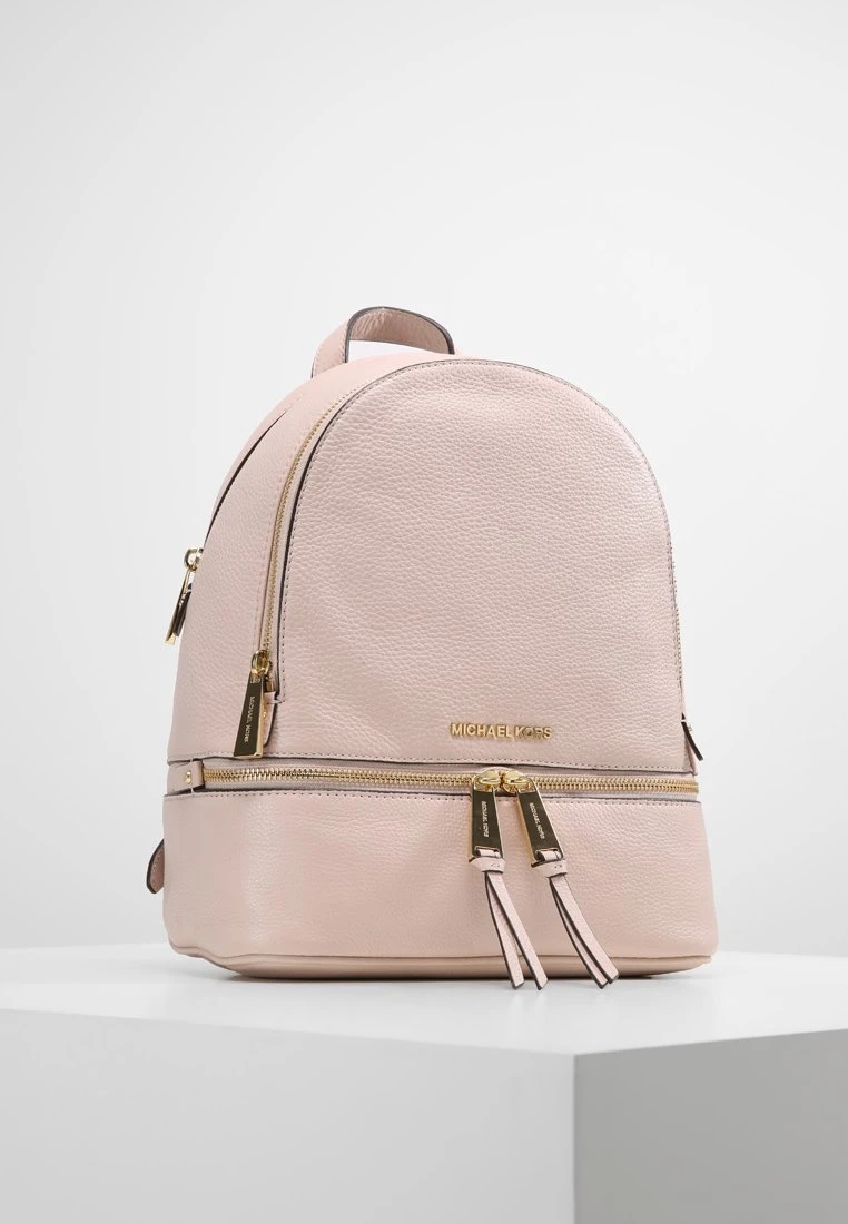 MICHAEL Michael Kors Damen RHEA ZIP BACKPACK SMALL - Tagesrucksack - Soft Pink 3 MICHAEL Michael Kors Damen RHEA ZIP BACKPACK SMALL - Tagesrucksack - Soft Pink