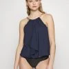 MICHAEL Michael Kors Damen CHAIN HALTER HIGH NECK TANKINI - Bikini-Top - Navy 2 MICHAEL Michael Kors Damen CHAIN HALTER HIGH NECK TANKINI - Bikini-Top - Navy -MICHAEL Michael Kors Verkaufsgeschäft eff0a6c3548b4a36b0ad9300c39371d9