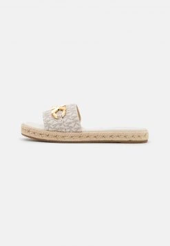 MICHAEL Michael Kors Damen IZZY SLIDE - Pantolette Flach - Vanilla/multi-coloured 10 MICHAEL Michael Kors Damen IZZY SLIDE - Pantolette Flach - Vanilla/multi-coloured -MICHAEL Michael Kors Verkaufsgeschäft f0a8556a3e444398a1ab01774b5a0d58
