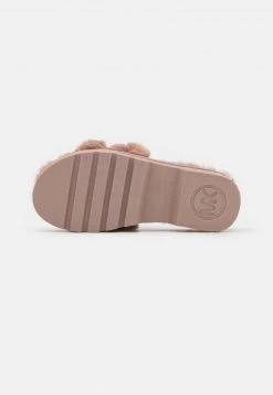 MICHAEL Michael Kors Damen ALFIE SLIDE - Pantolette Flach - Fawn 14 MICHAEL Michael Kors Damen ALFIE SLIDE - Pantolette Flach - Fawn -MICHAEL Michael Kors Verkaufsgeschäft f26e218fbfca4dcf8c8d53a68d496d91