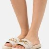 MICHAEL Michael Kors Damen IZZY SLIDE - Pantolette Flach - Vanilla/multi-coloured -MICHAEL Michael Kors Verkaufsgeschäft f4c03f7229b8446085989f7e82f2ef38