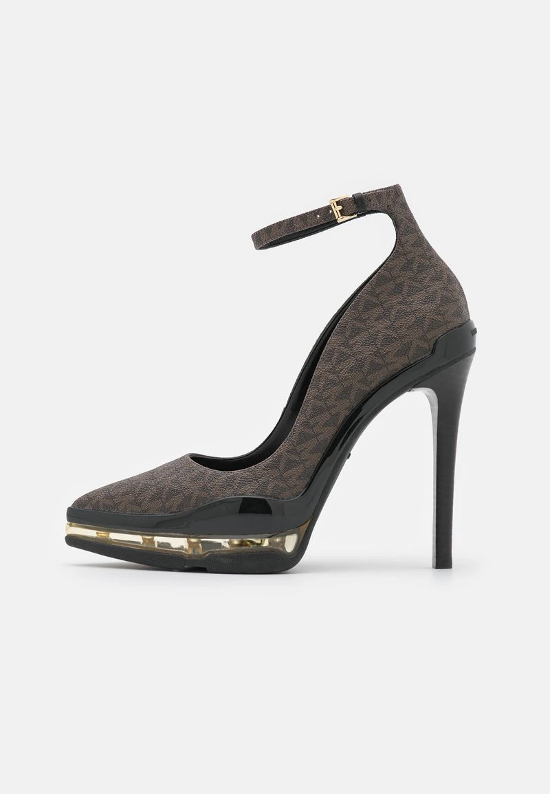 MICHAEL Michael Kors Damen KEKE EXTREME - High Heel Pumps - Brown/black 4 MICHAEL Michael Kors Damen KEKE EXTREME - High Heel Pumps - Brown/black – Bild 2