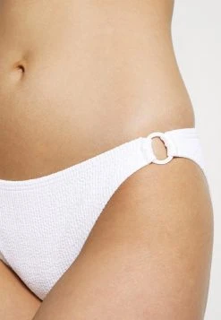 MICHAEL Michael Kors Damen DECADENT TEXTURE LOGO SIDE RING BOTTOM - Bikini-Hose - White 14 MICHAEL Michael Kors Damen DECADENT TEXTURE LOGO SIDE RING BOTTOM - Bikini-Hose - White -MICHAEL Michael Kors Verkaufsgeschäft f53ed2d160ac48a2afdcde4938b11897