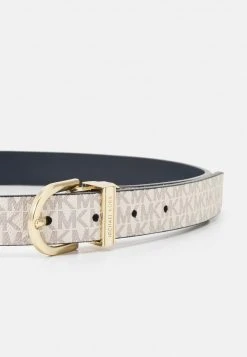 MICHAEL Michael Kors Damen REVERSIBLE BELT - Gürtel - Navy/gold-coloured 9 MICHAEL Michael Kors Damen REVERSIBLE BELT - Gürtel - Navy/gold-coloured -MICHAEL Michael Kors Verkaufsgeschäft f73e46d24d3548bbbcb4797595e794d6