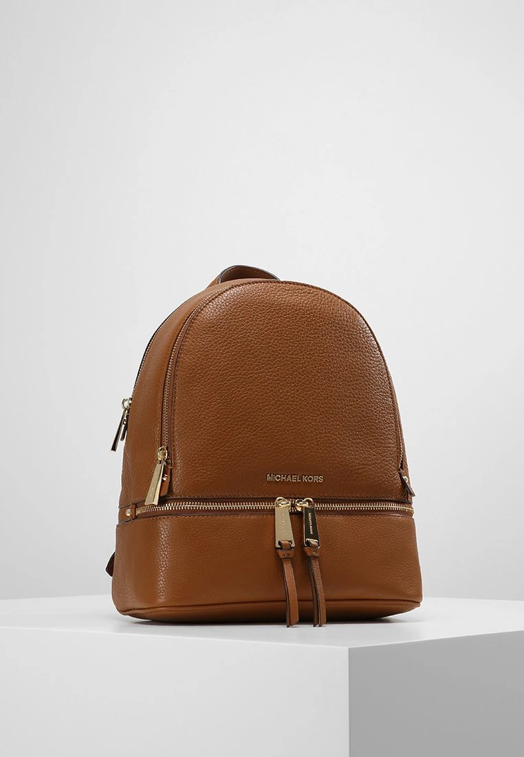 MICHAEL Michael Kors Damen RHEA ZIP BACKPACK SMALL - Tagesrucksack - Luggage 3 MICHAEL Michael Kors Damen RHEA ZIP BACKPACK SMALL - Tagesrucksack - Luggage
