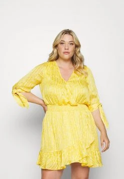 MICHAEL Michael Kors Damen TIE HIPPIE - Freizeitkleid - Sunflower