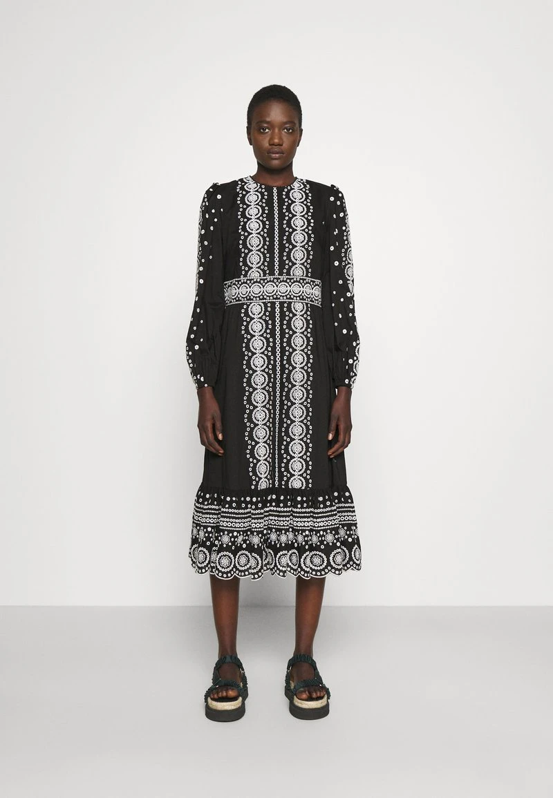 MICHAEL Michael Kors Damen EYELET MIDI - Freizeitkleid - Black 3 MICHAEL Michael Kors Damen EYELET MIDI - Freizeitkleid - Black
