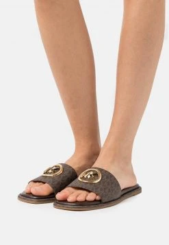 MICHAEL Michael Kors Damen HAYWORTH SLIDE - Pantolette Flach - Brown