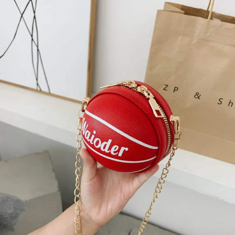 MICHAEL Michael Kors Verkaufsgeschäft -MICHAEL Michael Kors Verkaufsgeschäft 1Pcs Kids Crossbody Chain Hand Bags Ball Purses for Teenagers Women Shoulder Bags Personality Female Leather